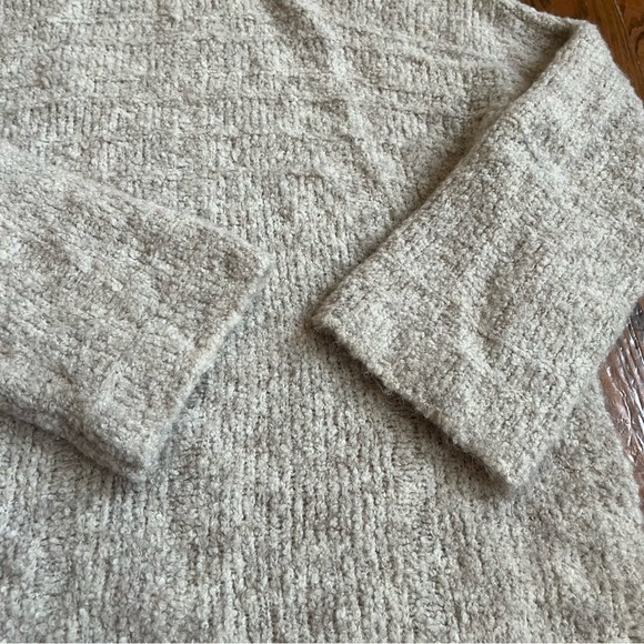 HOLZWEILER Boho Beige Barlind Oversized Turtleneck Sweater Wool Alpaca Blend S - Picture 11 of 16